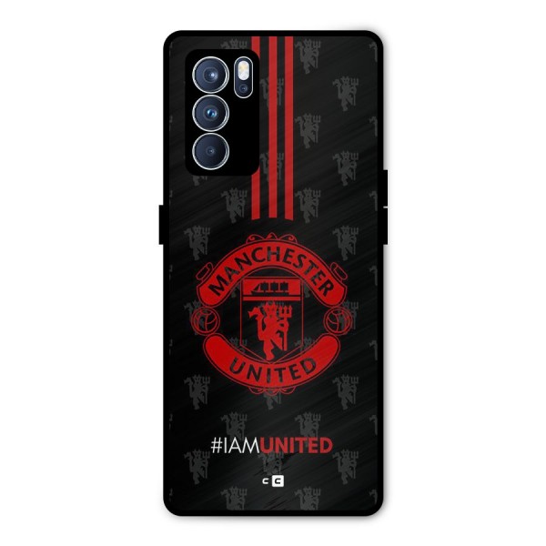 The United Spirit Metal Back Case for Oppo Reno6 Pro 5G