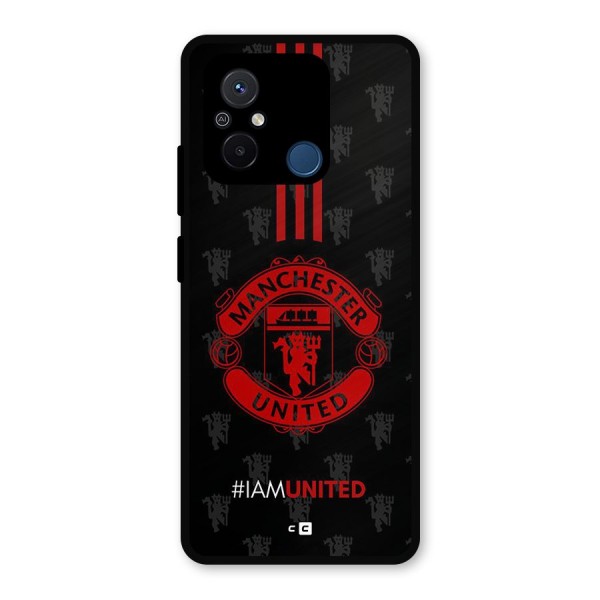 The United Spirit Metal Back Case for Redmi 12C
