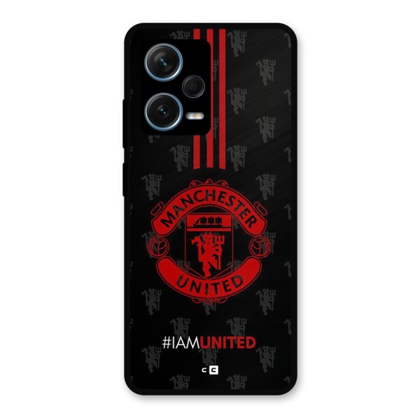 The United Spirit Metal Back Case for Redmi Note 12 Pro Plus 5G