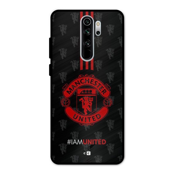 The United Spirit Metal Back Case for Redmi Note 8 Pro