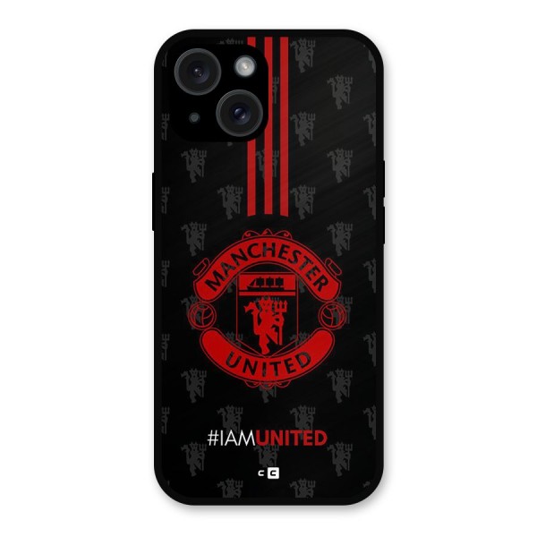 The United Spirit Metal Back Case for iPhone 15