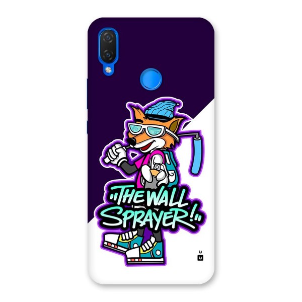 The Wall Sprayer Back Case for Huawei P Smart Plus