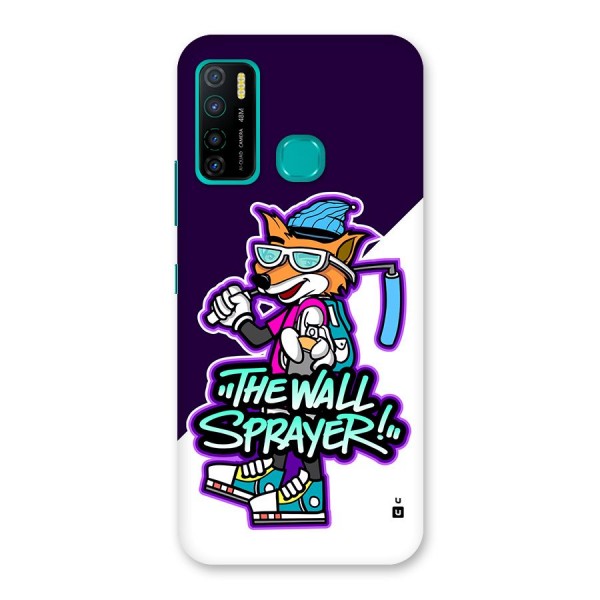 The Wall Sprayer Back Case for Infinix Hot 9 Pro