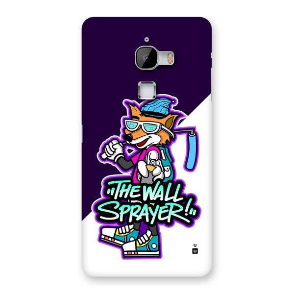 The Wall Sprayer Back Case for LeTV Le Max