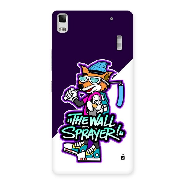 The Wall Sprayer Back Case for Lenovo K3 Note