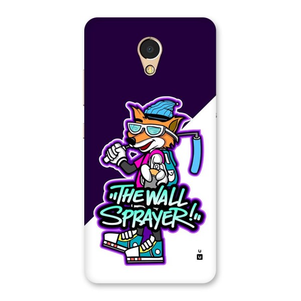 The Wall Sprayer Back Case for Lenovo P2