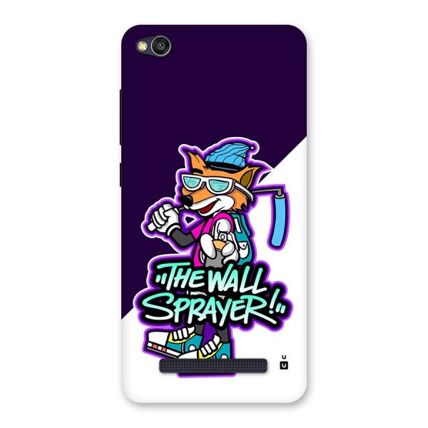 The Wall Sprayer Back Case for Redmi 4A
