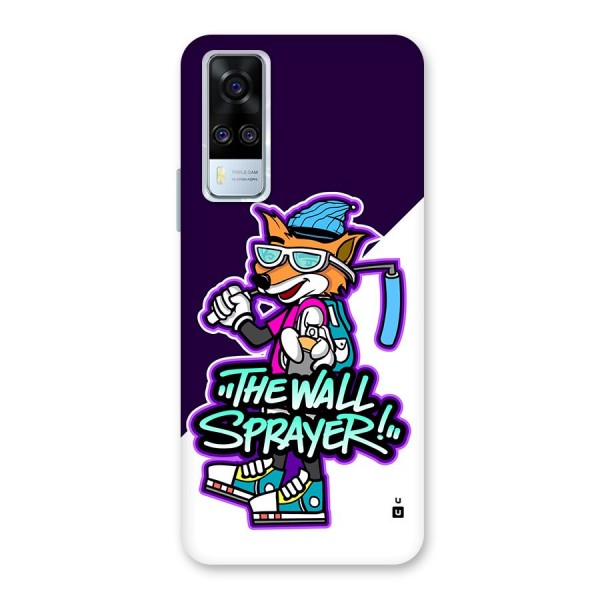 The Wall Sprayer Back Case for Vivo Y31