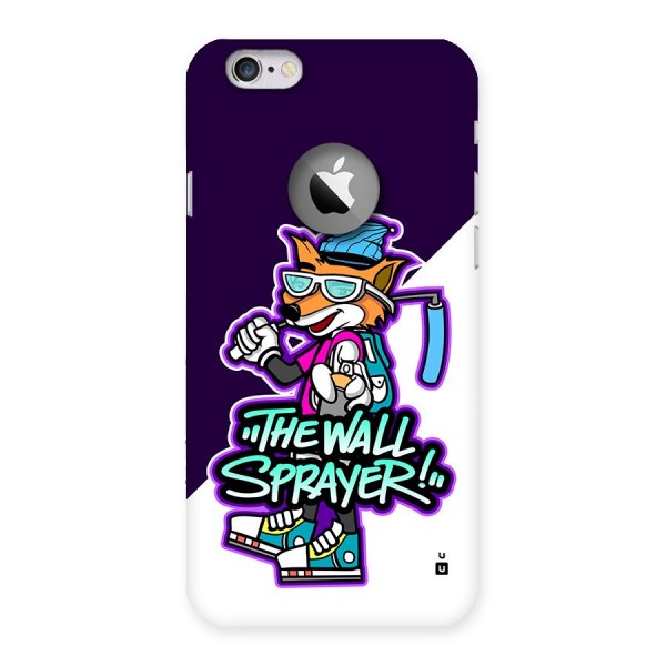 The Wall Sprayer Back Case for iPhone 6 Logo Cut
