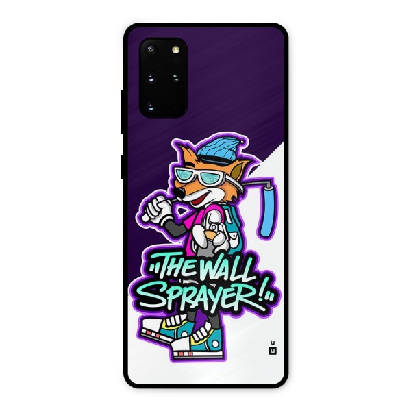 The Wall Sprayer Metal Back Case for Galaxy S20 Plus