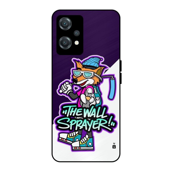 The Wall Sprayer Metal Back Case for OnePlus Nord CE 2 Lite 5G