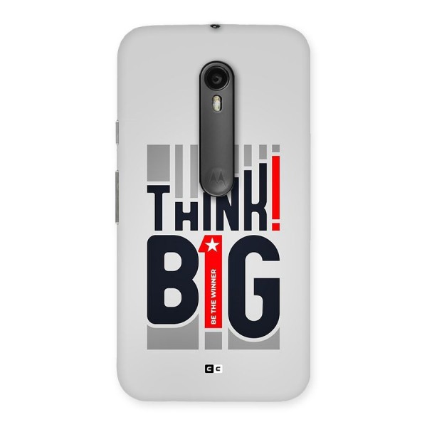 Think Big Back Case for Moto G3
