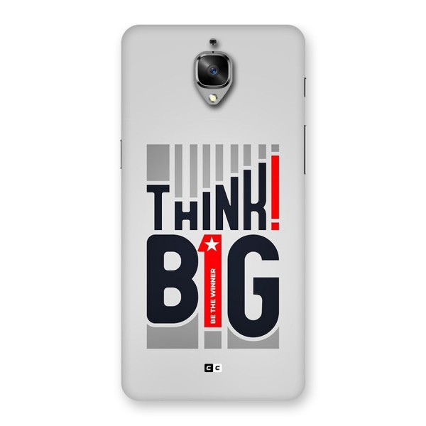 Think Big Back Case for OnePlus 3