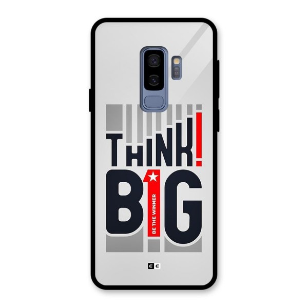 Think Big Glass Back Case for Galaxy S9 Plus