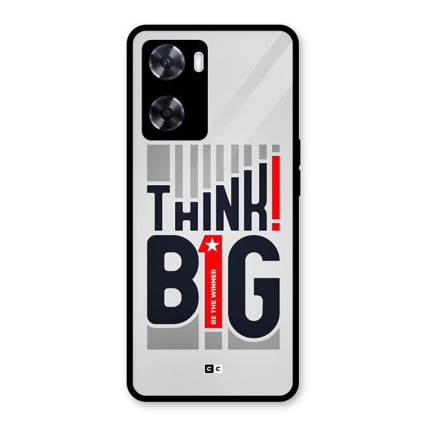 Think Big Glass Back Case for Oppo A77