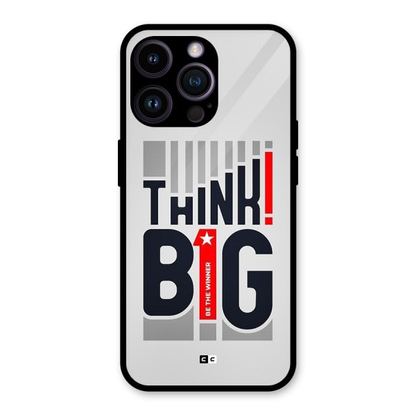 Think Big Glass Back Case for iPhone 14 Pro Max