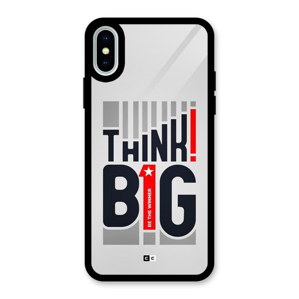 Think Big Glass Back Case for iPhone X
