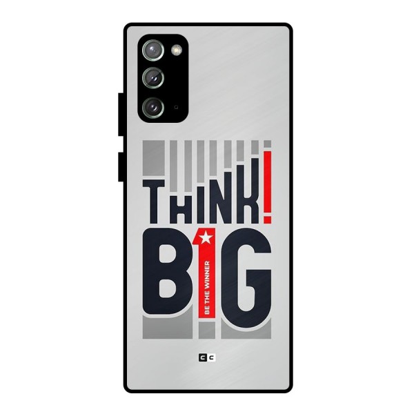 Think Big Metal Back Case for Galaxy Note 20