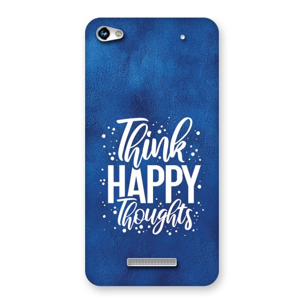 Think Happy Thoughts Back Case for Canvas Hue 2 A316