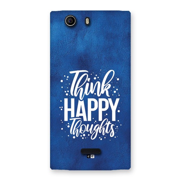 Think Happy Thoughts Back Case for Canvas Nitro 2 E311