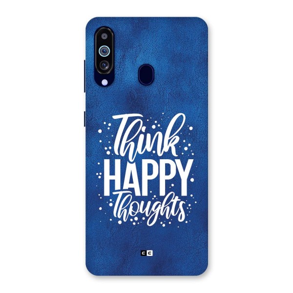 Think Happy Thoughts Back Case for Galaxy M40