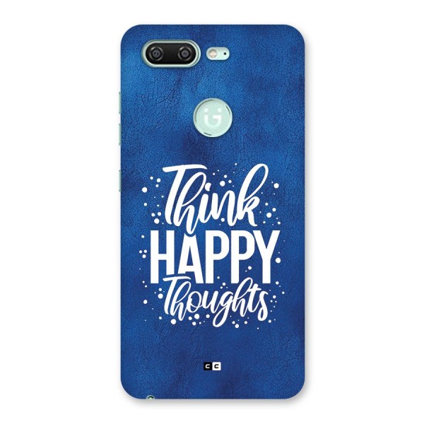 Think Happy Thoughts Back Case for Gionee S10