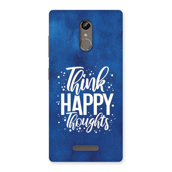 Think Happy Thoughts Back Case for Gionee S6s