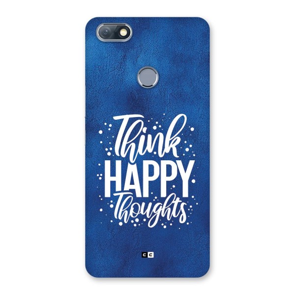 Think Happy Thoughts Back Case for Infinix Note 5