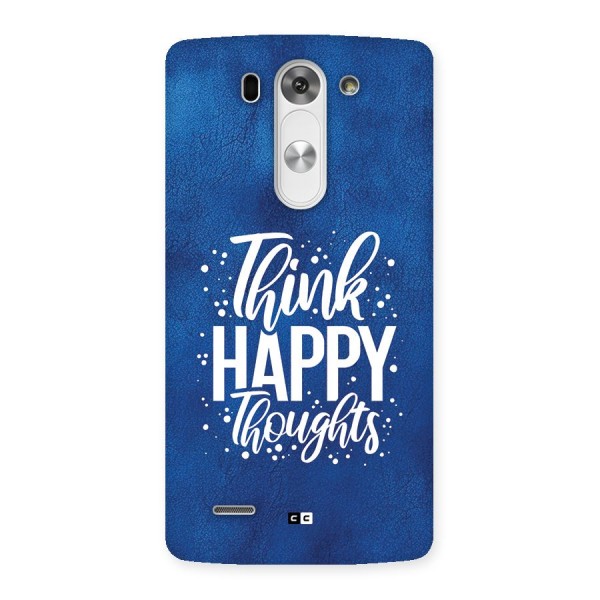 Think Happy Thoughts Back Case for LG G3 Mini