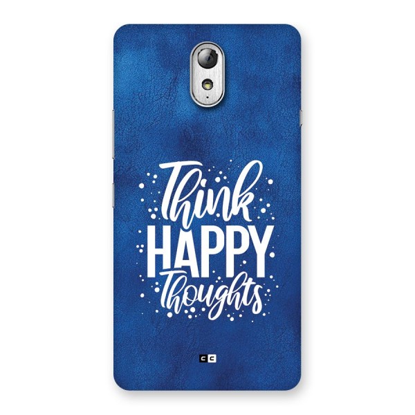 Think Happy Thoughts Back Case for Lenovo Vibe P1M