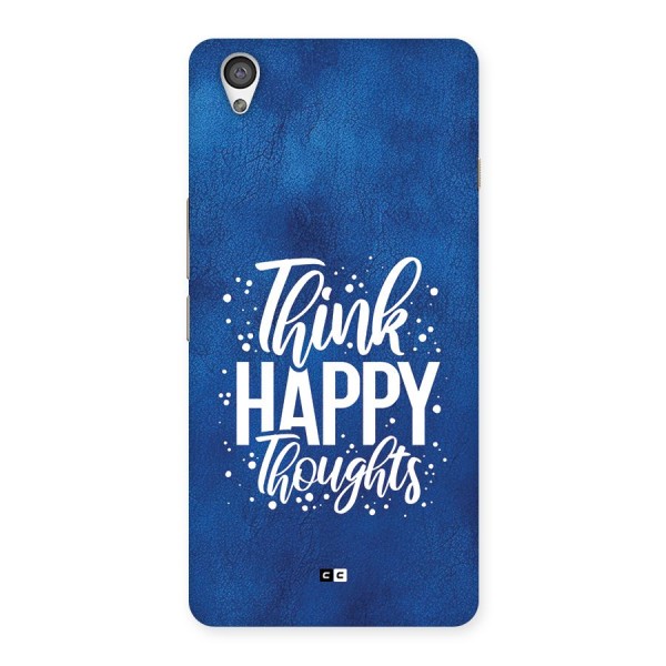 Think Happy Thoughts Back Case for OnePlus X