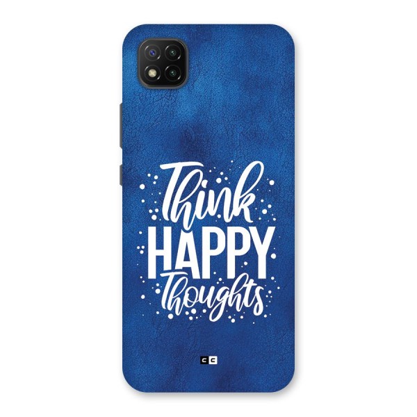 Think Happy Thoughts Back Case for Poco C3