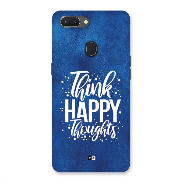 Think Happy Thoughts Back Case for Realme 2