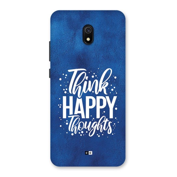 Think Happy Thoughts Back Case for Redmi 8A
