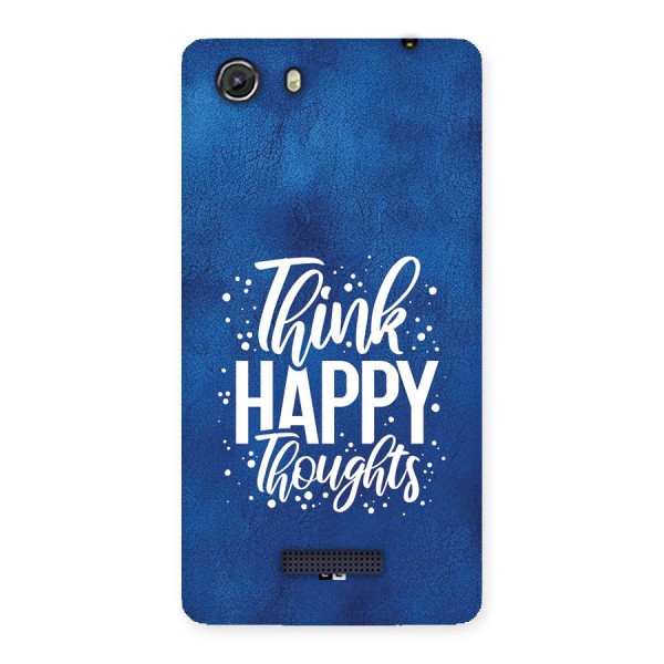 Think Happy Thoughts Back Case for Unite 3