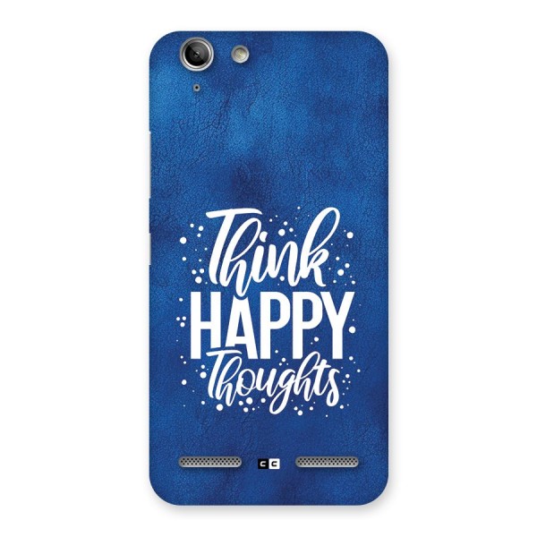 Think Happy Thoughts Back Case for Vibe K5 Plus