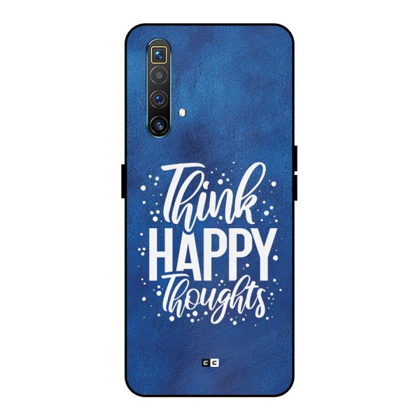 Think Happy Thoughts Metal Back Case for Realme X3 SuperZoom