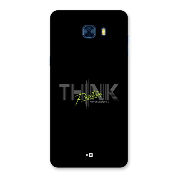 Think Positive Only Back Case for Galaxy C7 Pro