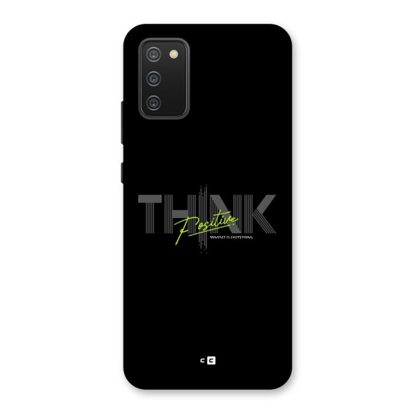 Think Positive Only Back Case for Galaxy M02s