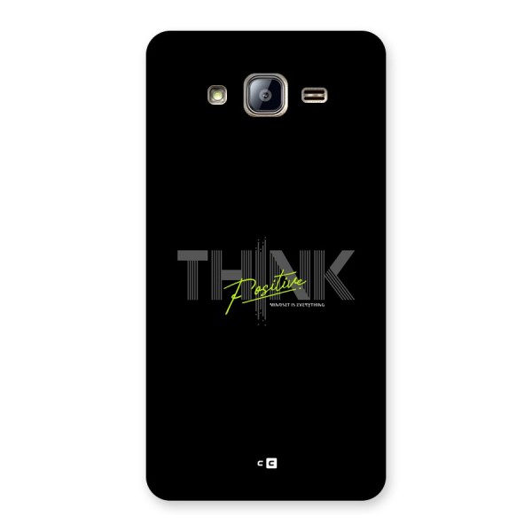 Think Positive Only Back Case for Galaxy On5