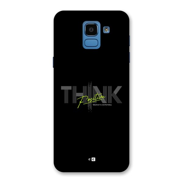 Think Positive Only Back Case for Galaxy On6