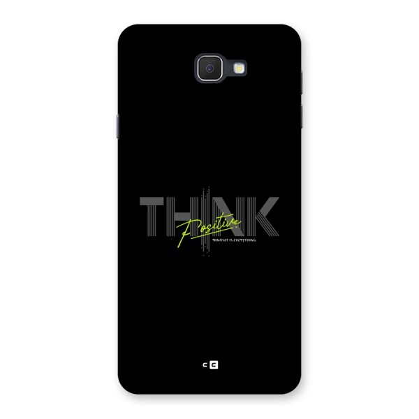 Think Positive Only Back Case for Galaxy On7 2016
