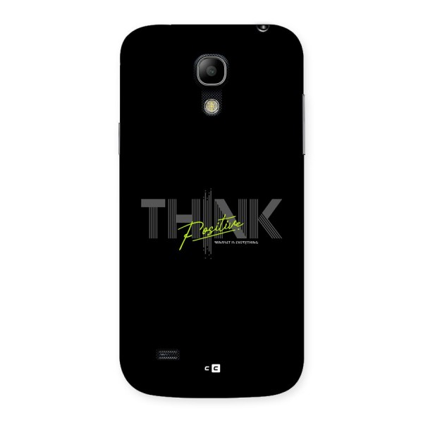 Think Positive Only Back Case for Galaxy S4 Mini