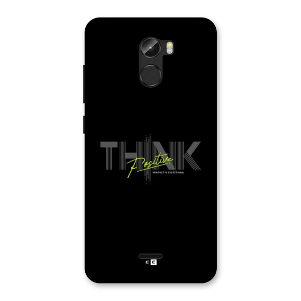 Think Positive Only Back Case for Gionee X1