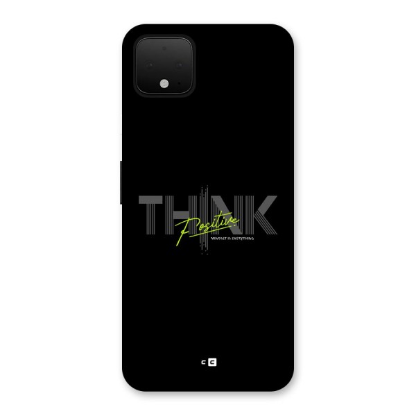 Think Positive Only Back Case for Google Pixel 4 XL