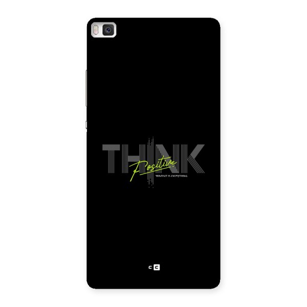 Think Positive Only Back Case for Huawei P8