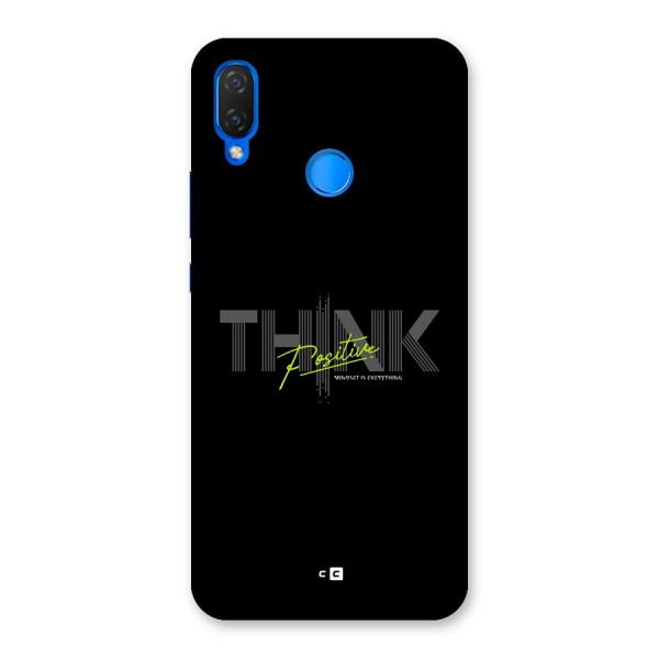 Think Positive Only Back Case for Huawei P Smart Plus