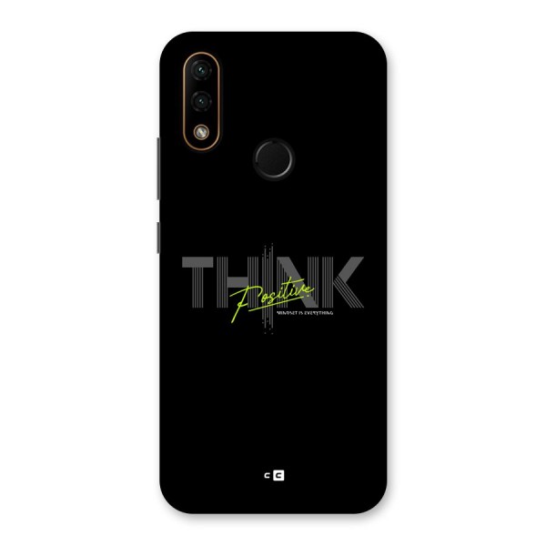 Think Positive Only Back Case for Lenovo A6 Note