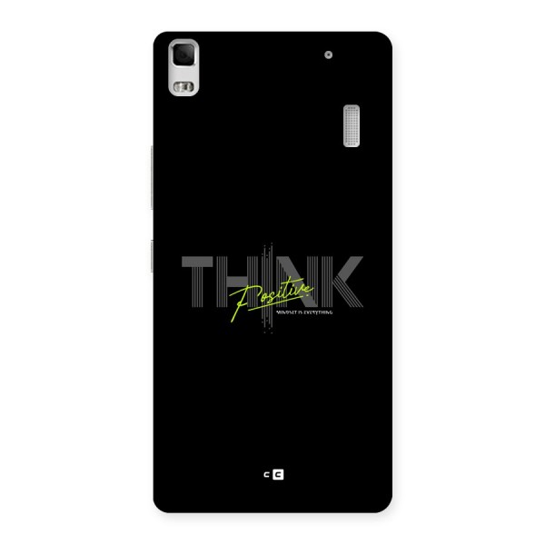 Think Positive Only Back Case for Lenovo K3 Note