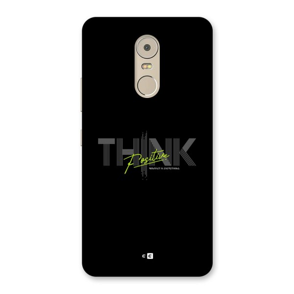Think Positive Only Back Case for Lenovo K6 Note